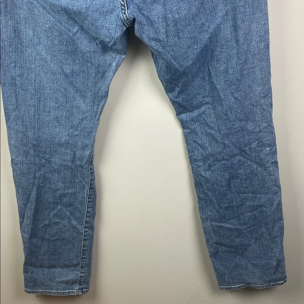 Gap Denim Slim Jeans Light Wash Distressed 38x32